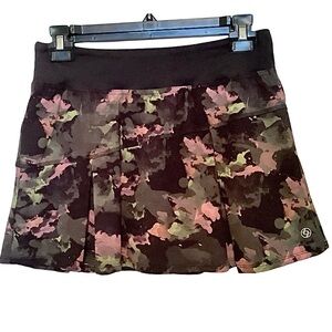 Lija Water Camo Tennis Pickleball Skort Skirt
